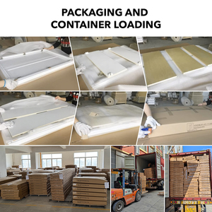 ชุดตู้ครัวไม้จริง ดีไซน์ทันสมัย แบบโมดูล พร้อมรางลิ้นชักและบานพับ - Product Image 3