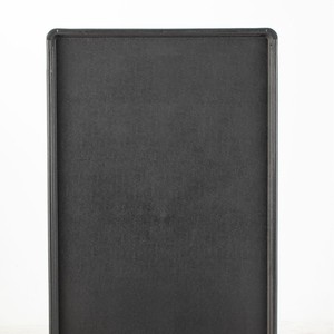 Bandeja rectangular negra impermeable para jaula de perro, tapete para mascotas - Product Image 1