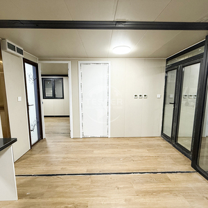 Maisons préfabriquées de luxe de 20 pieds et 40 pieds pour habitation, maisons conteneurs extensibles à <span class=keywords><strong>vendre</strong></span>, maisons préfabriquées modernes - Product Image 4