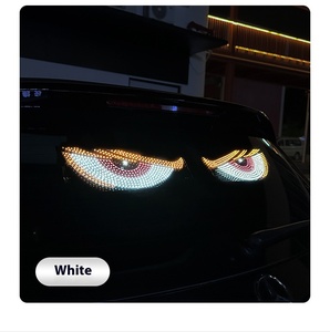 Neuheiten Hot Selling USB-Stecker Dynamic Devil <span class=keywords><strong>Eyes</strong></span> Auto Umgebungs lichter LED-Anzeige feld