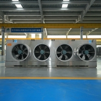 Refroidisseur d'air à décharge latérale monté au plafond, à haute efficacité énergétique, en acier galvanisé, pour l'industrie du miel et les applications de stockage frigorifique