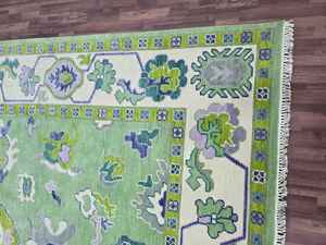 Customizable Size Modern <b>Pastel</b> Hand-Knotted Wool Turkish Knott <b>Rugs</b> Abstract Pattern for Home Hotels and Interiors - Product Image 5