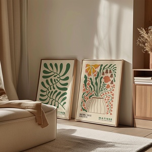 Bán buôn khách sạn mô hình trang trí nội thất tùy chỉnh hiện đại tác phẩm nghệ thuật in trừu tượng phòng khách vải tường nghệ thuật Acrylic UV bức tranh sơn dầu nhà - Product Image 4