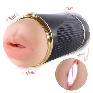 Premium Automatischer Realistischer Vagina-Masturbator für Männer Freihändig Silikon-Pussy Sexspielzeug Masturbationshilfe Vibrator - Product Image 2