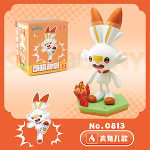 Auténtico Set Completo de Figuras de Pokémon de Cuerda Zhuangchen en Caja Sorpresa, 6 Estilos, Juguete Andante Coleccionable, Adorno de Escritorio, Regalo - Product Image 6