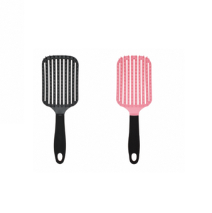 Brosse à cheveux en céramique de qualité salon avec poignée en T, poignée en caoutchouc antidérapante pour démêler les cheveux bouclés et lisses - Product Image 2