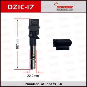 Bobine d'allumage SNEIK, vente en gros, directement de l'usine, référence 022905100B, pour Audi A3 importée et Audi TT importée 2003 (<span class=keywords><strong>BDB</strong></span> BMJ BUB 3.2L) - Product Image 2