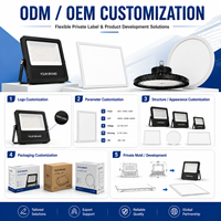 Plafonniers LED modernes pour bureau et maison, installation suspendue, 100lm/w, CE RoHS, 400mm 500mm 600mm, diffuseur PS
