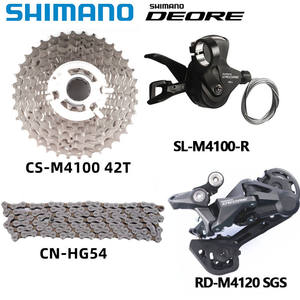 Dérailleur arrière Shimano DEORE M4100 10 vitesses avec chaîne HG54 <span class=keywords><strong>Cassette</strong></span> M4120 M5120 11-46T 11-42T pour <span class=keywords><strong>VTT</strong></span> - Product Image 6