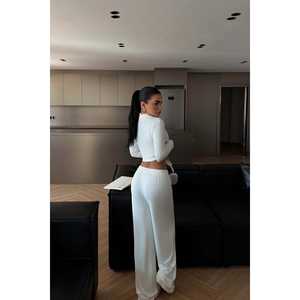 Ensemble de loisirs réversible blanc haut et bas - Product Image 1