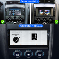 Radio Multimedia para Auto STWEI para Jaguar F-TYPE 2013-2018, Pantalla de 10.25 Pulgadas, Android 14, Reproductor Multimedia, CarPlay, AUTO, 4G, WiFi, Host, Estéreo, Navegación para Auto
