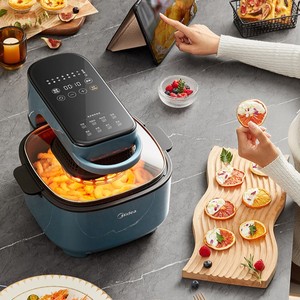 Freidora de Aire Visual Midea 6L, Horno Multifuncional con Revestimiento Cerámico para Uso en el Hogar y Dormitorios - Product Image 1