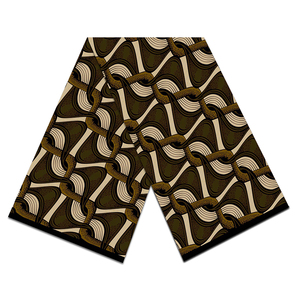 2024 vải sáp nam và nữ quần áo vải Chi Tiết Mẫu thiết kế mới 6yard vải sáp cotton Retro in vải - Product Image 6