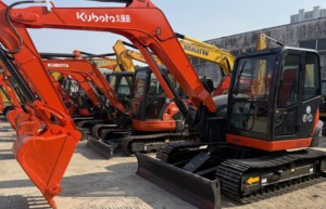 Kubota รถขุด kx185ขนาดเล็กมือสองเครื่องขุดขนาดเล็ก7ton 6ton kx183 kx165มือสอง Kubota - Product Image 2