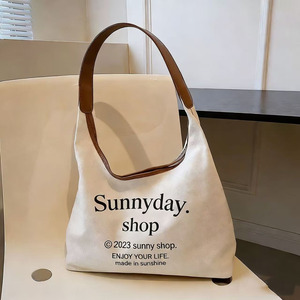 Nouveau <span class=keywords><strong>grand</strong></span> <span class=keywords><strong>sac</strong></span> <span class=keywords><strong>à</strong></span> bandoulière en toile pour femme, sacs <span class=keywords><strong>à</strong></span> <span class=keywords><strong>main</strong></span> pour femme, sacs fourre-tout <span class=keywords><strong>à</strong></span> bandoulière noire, sacs <span class=keywords><strong>à</strong></span> <span class=keywords><strong>main</strong></span> pour femme - Product Image 3