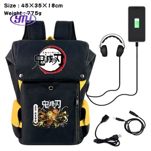 Ymj 9สไตล์กระเป๋าเป้สะพายหลังอนิเมะ <span class=keywords><strong>Kimetsu</strong></span> <span class=keywords><strong>NO</strong></span> <span class=keywords><strong>Yaiba</strong></span> กระเป๋านักเรียนของนักเรียนวัยรุ่น - Product Image 4