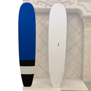 Planche de surf souple en bambou Haruyama 9 pieds en fibre de verre pour les eaux offshore avec aileron en plastique - Product Image 1