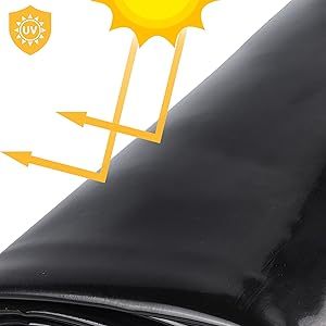 Tốt nhất người bán đen 15x20ft bạt PE cá nhựa nuôi trồng thủy sản không thấm nước geomembrane Pond Liner cho ra cửa - Product Image 6