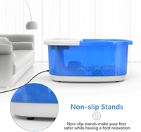 L'usine de Mimir fournit un service OEM de seau de massage pour le bain de spa des pieds avec écran LCD à température réglable