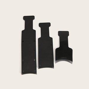 Juego de herramientas para teñir el cabello, cepillo de plástico de doble cara de 6 piezas para salón de belleza, tablero para resaltar el cabello, kit para teñir el cabello - Product Image 4