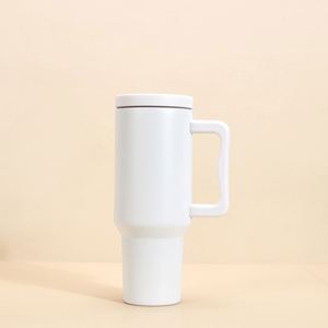 Gobelet de voyage isotherme sous vide 40oz H4.0 avec poignée, couvercle et paille, antidérapant, couleur personnalisée ODM - Product Image 6