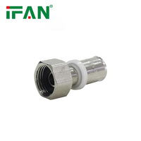 Raccords de tuyauterie personnalisés en usine IFAN 16 - 32MM raccords de presse couleur ruban ASTM F2788 raccords PEX