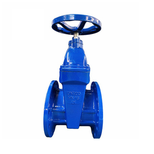 DN80-DN200 PN16 Hướng dẫn sử dụng nhiệt độ cao nước mặt bích Van cổng dễ uốn sắt tay quay loại 5 năm bảo hành OEM/ODM hỗ trợ - Product Image 2