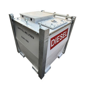SUMAC 1000L Dubbelwandige draagbare zelfopsluitende brandstoftank met elektrische pomp voor diesel, benzine, JET A1 Avgas 2000L Australië - Product Image 5