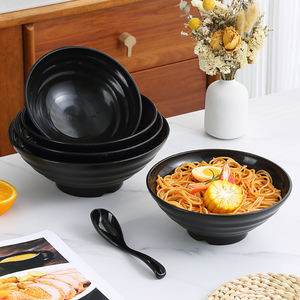 Juego de cuencos de sopa de fideos ramen de melamina grande de 25cm, vajilla de plástico sostenible para restaurantes japoneses, negocios o regalos personales - Product Image 5