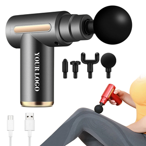 0728 Masajeador Corporal Portátil de Tejido Profundo con 4 Cabezales, Batería de 600mAh y Motor Silencioso, Bajo MOQ - Product Image 1