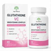 Capsules éclaircissantes OEM à marque privée L-Glutathion Vitamine C pour l'éclat de la peau, soutien antioxydant et supplément blanchissant