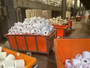 100% Cotton Yarn Ne 20/1 Combed Cotton Yarn Factories In China