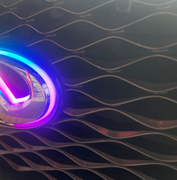 Cocok untuk G37 Q50 Q60 Q70 Lampu Mobil LED RGB Non-Bleeding dengan Karbon Forged Honeycomb