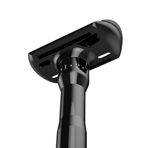 Beikelin sinh thái thân thiện cạo đôi Cạnh Lưỡi có thể điều chỉnh nhôm hợp kim kim loại an toàn dao cạo với khắc logo - Product Image 3