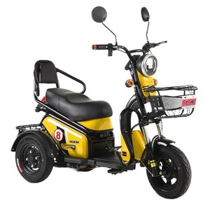 Little Pudding Electric Tricycle 140-60cm 2 Seater Open Body For Adults And Kids Daily Commute - Product Image 5