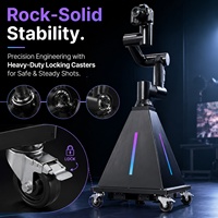 Robot Glambot Commercial DSLR pour Événements et Fêtes, avec Bras Robotique et Caméra pour Selfie en Libre-Service