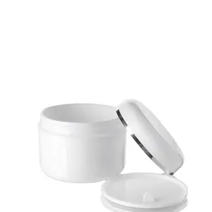 20g 30g 50g 100g 150g 200g 250g Cosmetic Plastic PP White Cream Jar