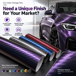 Rollo de Vinilo para Envolver Autos, Rollos de Vinilo para Envolver Autos Personalizados, Película de Vinilo para Cambio de Color del Exterior Automotriz - Product Image 4
