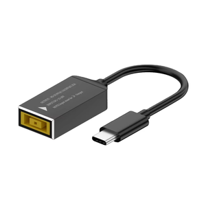 JMAX DC USB Type C <strong>Power</strong> <strong>Adapter</strong> Converter Laptop <strong>Power</strong> Jack Connector DC Female <strong>to</strong> USB C Male <strong>Adapter</strong> for Mbook Lenovo HP 65W - Product Image 1