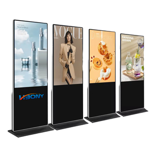 4K 55 inch màn hình cảm ứng kỹ thuật số biển trong nhà tầng thường vụ quảng cáo Player cho khách sạn bán lẻ trung tâm mua sắm thang máy - Product Image 1