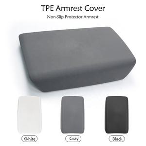 Couvercle de boîte <span class=keywords><strong>d</strong></span>'accoudoir de voiture blanc accessoires de voiture intérieur <span class=keywords><strong>d</strong></span>écoration de protecteur <span class=keywords><strong>d</strong></span>'accoudoir de commande <span class=keywords><strong>centrale</strong></span> pour Tesla modèle 3 modèle Y - Product Image 4