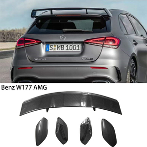 สปอยเลอร์คาร์บอนไฟเบอร์สไตล์ AMG สำหรับรถยนต์ A-Class W176 W177 ปี 2018-2025 - Product Image 2