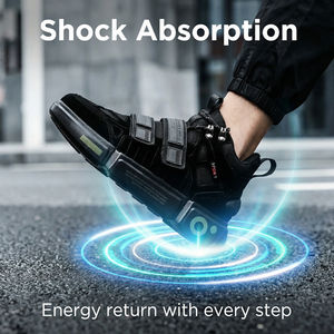 Zapatillas deportivas versátiles y a la moda para hombre y mujer, con costuras y contraste de colores modernos. - Product Image 5