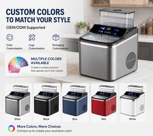 OEM ODM <b>Countertop</b> Square <b>Ice</b> <b>Maker</b> 16KG/24H Commercial Home Use Portable <b>Ice</b> Cube Making Machine - Product Image 4