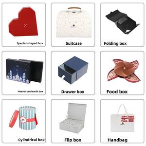 Caja de regalo de papel personalizada, maleta de juguete para niños, caja de recuerdo personalizada, caja portátil personalizada, fábrica de origen. - Product Image 4