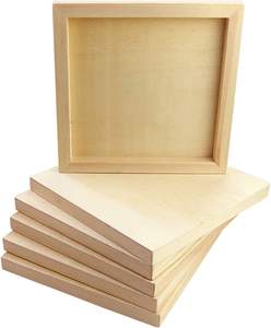 Panel buaian kayu papan kanvas kayu belum selesai untuk lukisan DIY - Product Image 4