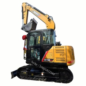 Miniexcavadora Sany Sy75cpro de Segunda Mano, Potente y con Pocas Horas de Trabajo, Excavadora Original de China, Modelo Sy75cpro - Product Image 3