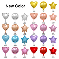 Ballons en aluminium en forme de cœur rouge de 18 pouces, personnalisés, pour anniversaire, Saint-Valentin, mariage, décoration