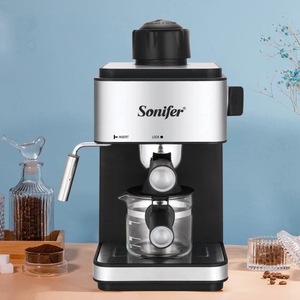 <span class=keywords><strong>Cafetera</strong></span> Eléctrica Sonifer SF-3557 de <span class=keywords><strong>4</strong></span> <span class=keywords><strong>Tazas</strong></span>, Electrodomésticos para el Hogar, <span class=keywords><strong>Cafetera</strong></span> Automática de <span class=keywords><strong>Espresso</strong></span> y Capuchino con Vapor - Product Image 2