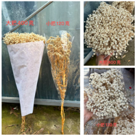 Handgemaakte 120G Boeket Van Geconserveerde Gedroogde Gypsophila Bloemen Eeuwige Droge Baby Adem Moeder Voor Bruiloft En Andere Gelegenheden